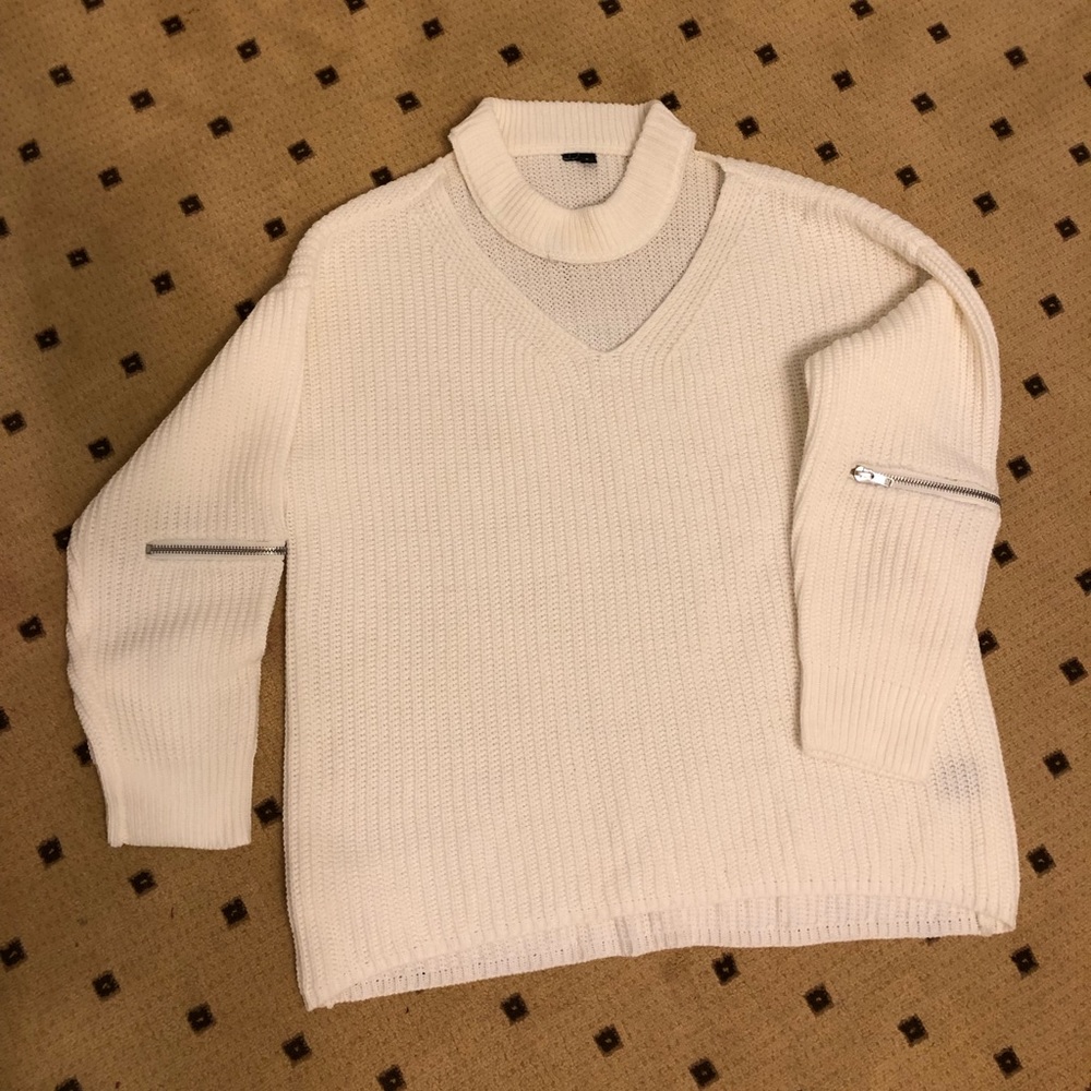 White sweater